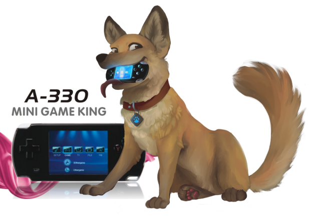 gamescom 2014 Gewinnspiel - Dingoo A330 Mini Game King