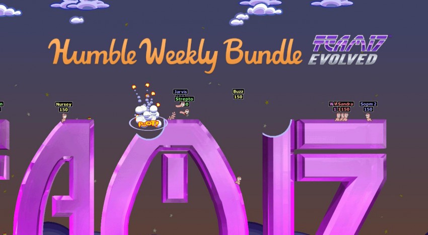 Worms Serie im Team17 Humble Weekly Bundle