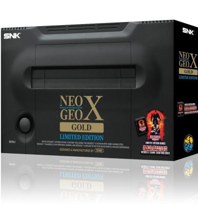 Neo Geo X Gold Pack Limited Edition Box