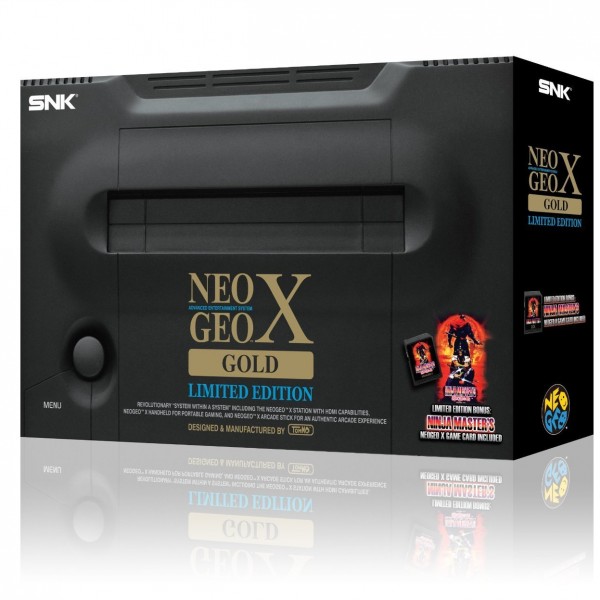Neo Geo X Gold Pack Limited Edition Box