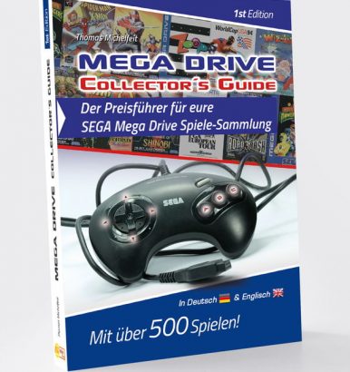 SEGA Spiele Preisführer "SEGA Mega Drive Collectors Guide" Cover - günstig SEGA Mega Drive Spiele kaufen