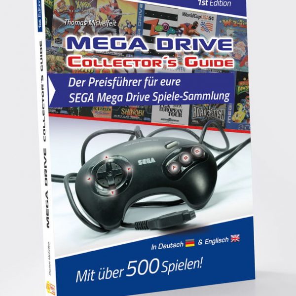SEGA Spiele Preisführer "SEGA Mega Drive Collectors Guide" Cover - günstig SEGA Mega Drive Spiele kaufen