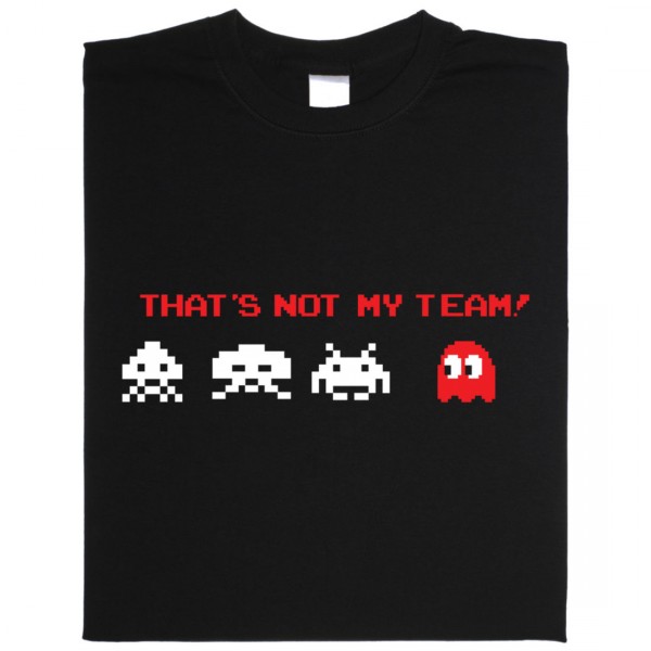 Shirt: That is not my team