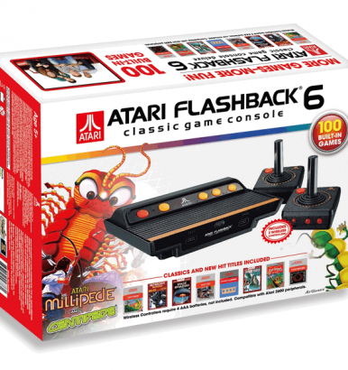 ATARI Flashback 6 Retro Konsole Box vorn