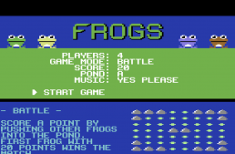 Zunge raus, Gaumenschmaus! – Das neue C64 Spiel Frogs im Review