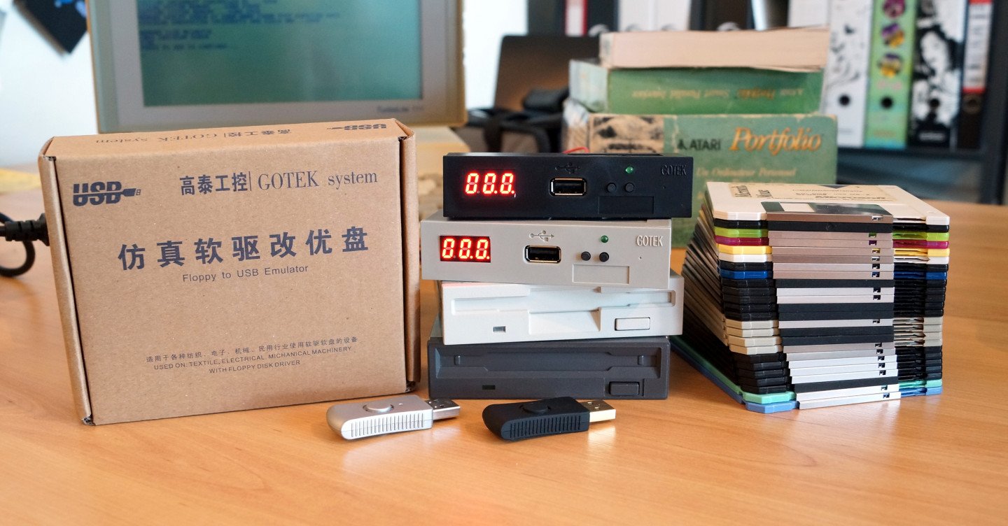 Tutorial: GOTEK USB Floppy-Emulator inkl. Disketten Management Software